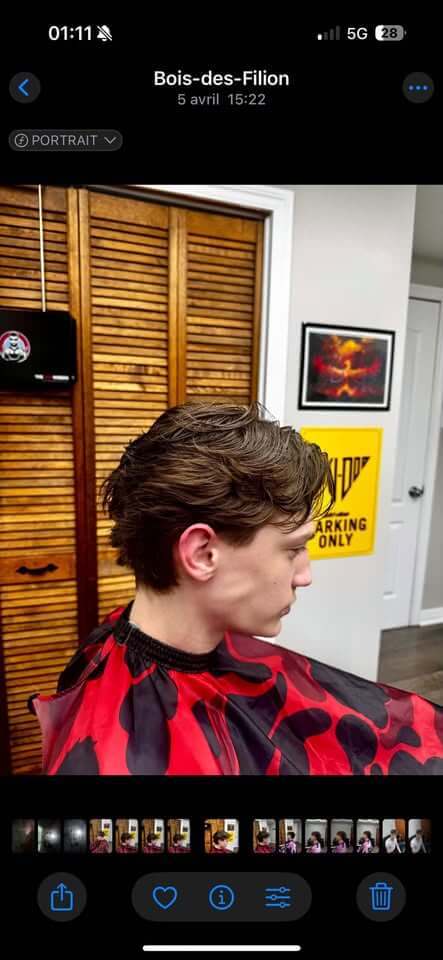 Mullet moderne Deezy Barber